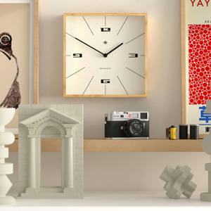 Newgate Fiji Wall Clock in Bamboo